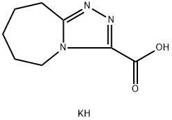 钾 6,7,8,9-四氢-5H-[1,2,4]三唑并[4,3-A]氮杂卓-3-羧酸,1379163-31-1,结构式