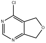 4-CHLORO-5,7-DIHYDROFURO[3,4-D]PYRIMIDINE Structure