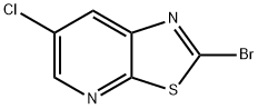 2-Bromo-6-chloro-thiazolo[5,4-b]pyridine Structure