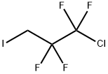 1-Chloro-3-iodo-1,1,2,2-tetrafluoropropane 化学構造式