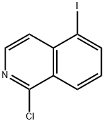 1-氯-5-碘异喹啉 结构式