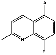 5-溴-8-氟-2-甲基喹啉,1379345-83-1,结构式