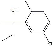 2-(5-chloro-2-methylphenyl)butan-2-ol Struktur