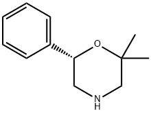 (S)-2,2-dimethyl-6-phenylmorpholine 结构式