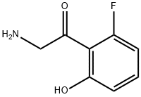 2-Amino-1-(2-fluoro-6-hydroxyphenyl)ethanone,1380023-35-7,结构式