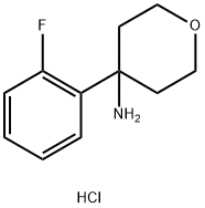 4-(2-Fluorophenyl)oxan-4-amine hydrochloride|1380300-64-0