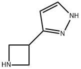 3-(氮杂环丁烷-3-基)-1H-吡唑, 1380778-42-6, 结构式