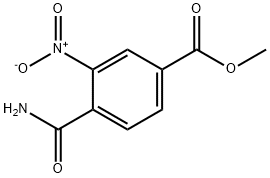 甲基4-氨基甲酰基-3-硝基苯,138569-08-1,结构式