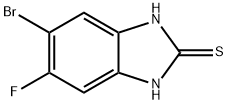 5-溴-6-氟-1H-苯并[D]咪唑-2(3H)-硫酮,1388032-67-4,结构式