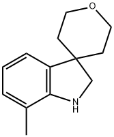 7-Methyl-1,2-dihydrospiro[indole-3,4-oxane]|