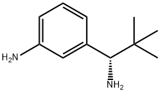 (S)-3-(1-amino-2,2-dimethylpropyl)aniline Structure