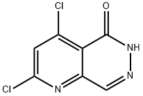 2,4-DICHLOROPYRIDO[2,3-D]PYRIDAZIN-5(6H)-ONE 化学構造式