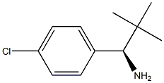 (1R)-1-(4-CHLOROPHENYL)-2,2-DIMETHYLPROPAN-1-AMINE,1390716-50-3,结构式