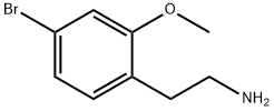 2-(4-bromo-2-methoxyphenyl)ethanamine,139102-26-4,结构式