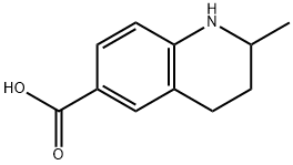 2-Methyl-1,2,3,4-tetrahydro-quinoline-6-carboxylic acid Structure