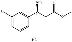 (S)-METHYL 3-AMINO-3-(3-BROMOPHENYL)PROPANOATE HCL|(S)-3-氨基-3-(3-溴苯基)丙酸甲酯盐酸盐