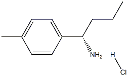 (1S)-1-(4-METHYLPHENYL)BUTYLAMINE HYDROCHLORIDE Struktur