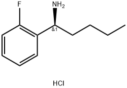(1S)-1-(2-FLUOROPHENYL)PENTYLAMINE HYDROCHLORIDE|1391470-46-4