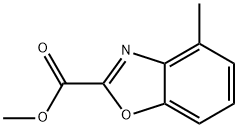 methyl 4-methyl-1,3-benzoxazole-2-carboxylate 结构式