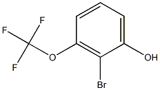 2-bromo-3-(trifluoromethoxy)phenol Struktur