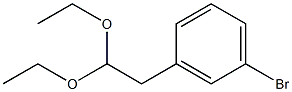 1-bromo-3-(2,2-diethoxyethyl)benzene Struktur