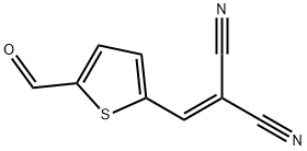 2-((5-formylthiophen-2-yl)methylene)malononitrile Structure