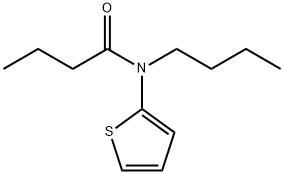 N-butyl-N-(thiophen-2-yl)butanamide, 1392491-70-1, 结构式