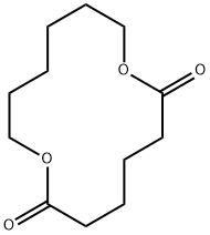 1,8-二氧杂环十四烷-2,7-二酮,13926-69-7,结构式