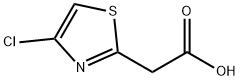 2-(4-chloro-1,3-thiazol-2-yl)acetic acid 化学構造式