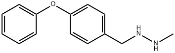 1-methyl-2-(4-phenoxybenzyl)hydrazine Structure