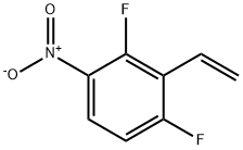 1,3-DIFLUORO-4-NITRO-2-VINYLBENZENE Structure