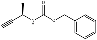 (R)-(1-Methyl-prop-2-ynyl)-carbamic acid benzyl ester, 1393524-11-2, 结构式