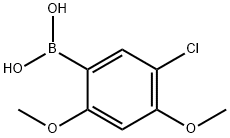 5-Chloro-2,4-dimethoxyphenylboronic acid Struktur