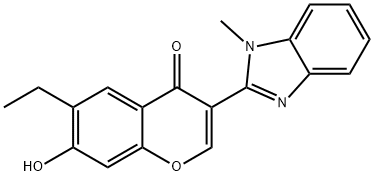 139399-43-2 6-ethyl-7-hydroxy-3-(1-methyl-1H-benzo[d]imidazol-2-yl)-4H-chromen-4-one