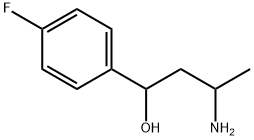 3-Amino-1-(4-fluoro-phenyl)-butan-1-ol Structure