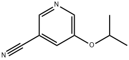 5-Isopropoxy-nicotinonitrile 化学構造式