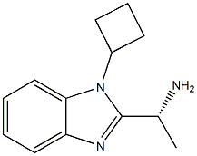 (R)-1-(1-CYCLOBUTYL-1H-BENZO[D]IMIDAZOL-2-YL)ETHANAMINE Structure