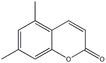 2H-1-Benzopyran-2-one,5,7-dimethyl-,14002-99-4,结构式
