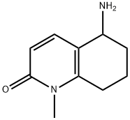 5-Amino-1-methyl-5,6,7,8-tetrahydro-1H-quinolin-2-one Structure