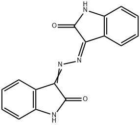 (3Z,3Z)-3,3-(hydrazine-1,2-diylidene)bis(indolin-2-one),1401343-78-9,结构式