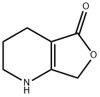 2,3,4,7-Tetrahydro-1H-furo[3,4-b]pyridin-5-one Struktur