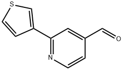 2-(thiophen-3-yl)isonicotinaldehyde|