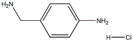 4-(氨甲基)苯胺盐酸盐, 140401-57-6, 结构式