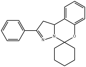 140473-08-1 2'-phenyl-1',10b'-dihydrospiro[cyclohexane-1,5'-pyrazolo[1,5-c][1,3]benzoxazine]