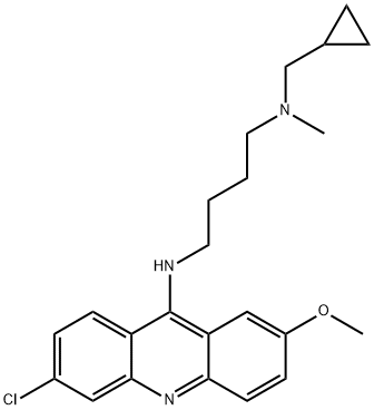 1411646-09-7 N1-(6-chloro-2-methoxyacridin-9-yl)-N4-(cyclopropylmethyl)-N4-methylbutane-1,4-diamine