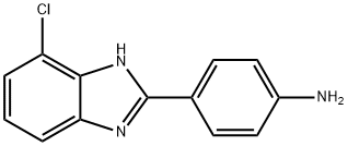 4-(4-chloro-1H-benzimidazol-2-yl)aniline|4-(4-氯-1H-1,3-苯并二唑-2-基)苯胺