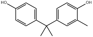 2-(4-hydroxy-3-methylphenyl)-2-(4'-hydroxyphenyl)propane Structure