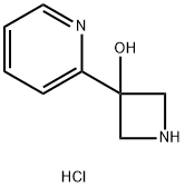 3-(pyridin-2-yl)azetidin-3-ol.2HCl Structure