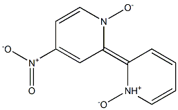 2-(4-nitro-1-oxidopyridin-2-ylidene)pyridin-1-ium 1-oxide Structure