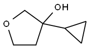 3-CYCLOPROPYLTETRAHYDROFURAN-3-OL Struktur